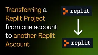 Transferring a project from one replit account to another replit account