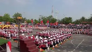 trường THCS hải phương biểu diễn 2 - 9 tại huyện hải hậu 2022