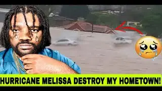 BREAKIN! JAMAICA STRONGEST HURRICANE MELISSA D3STROY ST ELIZABETH @ CATEGORY 5! ST THOMAS FLOOD OUT