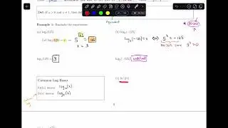How to Evaluate Logarithms? || 5.3.1 Prelude to Calculus