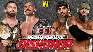 FTR vs. The Briscoes - The Epic Rematch! ROH Death Before Dishonor 2022 | Wrestling With Wregret