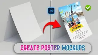 Master Photoshop Poster Mockups with Simple Steps!