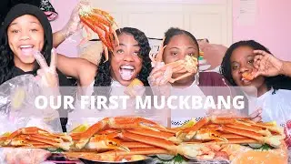 MUCKBANG| SISTER TAG & FIGHTING STORIES