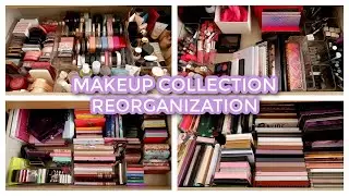 MAKEUP COLLECTION ORGANIZATION // Reorganizing my makeup after my declutter