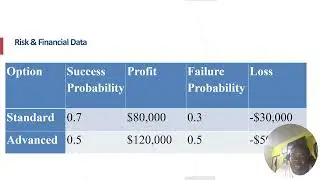 Risk Managment - Week3 Quantitative Risk Analysis Decision Tree