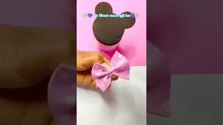 Diy Minnie mouse gift box 🐭💜💙|| cute gift idea 💜💙✨# shorts # yt shorts @ self creativity