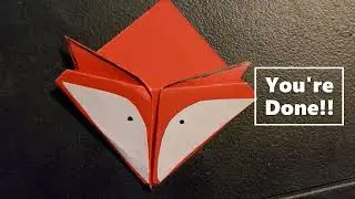 Fox - Corner Bookmark