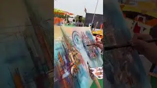 Viksit Bharat Ambassador Art workshop #youtubeshorts #viksitbharat #pmmodi