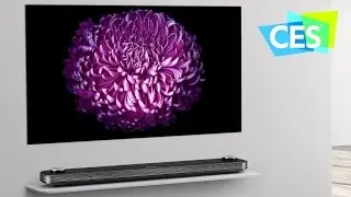LG W7 OLED: самый тонкий телевизор на выставке CES 2017?