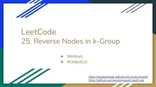 【每日一题】LeetCode 25. Reverse Nodes in k-Group