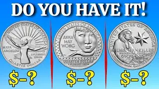 Top 5 Most Sought &ndash; After Rare Quarters That Are Worth Big Money in 2025! Are They in Your Pocket?