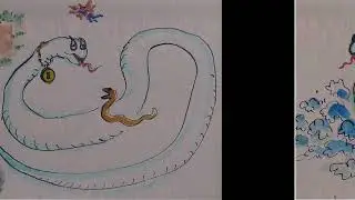 ピョン太とヘビ女(YouTube紙芝居）