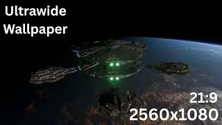Floating in Space -  Ultrawide Wallpaper 4k - 12h - Hi Res - 2560x1080 - 21:9