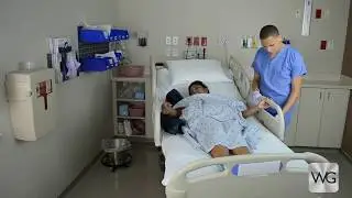 On Bed Mobilization One Slide Sheet One Caregiver