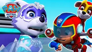 ¡Deep Freeze! Los Mighty Pups luchan contra Harold ❄️🥶 | PAW Patrol | Episodio Español | Compilación