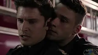 911 Lone Star 2x12 | Carlos & TK Fight about Owen getting arrested by Gabriel; TK pushes Carlos.