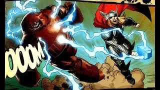 Depowered Juggernaut Kicks Luke Cage A$$ and Tanks Enraged Thor