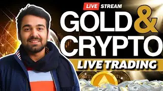 LIVE TRADING 🔥✅ | BTC, GOLD, CRYPTO #crypto #btc #trading