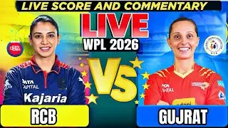 Royal Challengers women vs Gujrat Giants women, 9th T20 Live Commentary RCBW vs GGW 9th T20 WPL