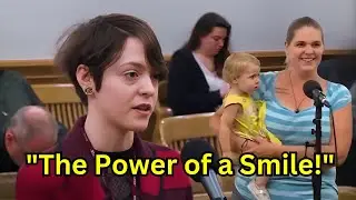 The Power of a Smile, Most Heartwarming Courtroom Moments #courtroommoments