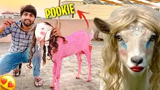 Snow ko Aj Barbie Bana diya😂| insane Reaction😱