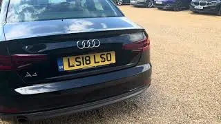 2018 Audi A4 1.4 TFSI S LINE SALOON 4DR PETROL MANUAL EURO 6 (S/S) (150 PS)