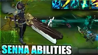 SENNA ABILITIES Gameplay Spotlight - League of Legends New Champion