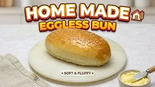 Soft French Style Buns at Home | Eggless Bakery Style Recipe #bread