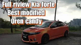 Kia forte, modified,makeup, exterior and interior,2010
