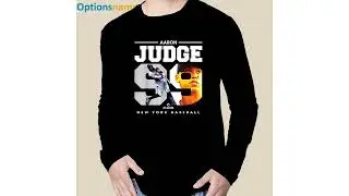 The Poster Advertising Aaron Judge New York Yankees MLB Tshirt