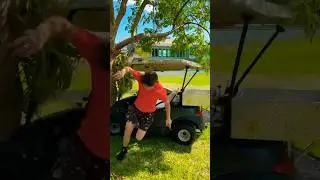 I Crashed My New Golf Cart!