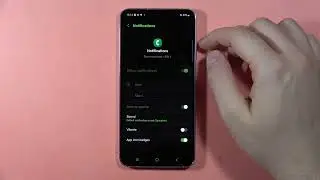 Samsung Galaxy S23 FE: Open Voicemail Settings #s23fe