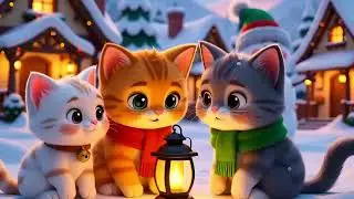 Jingle Bells Song  cat christmas Song Kids Toonz TV