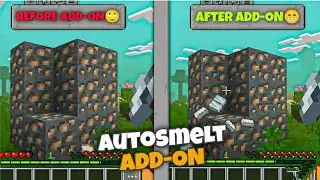 🔥⚒️ Simple AutoSmelt Addon for Minecraft PE 1.21+ &ndash; Instantly Smelt Ores Without Furnace! ⛏️💨