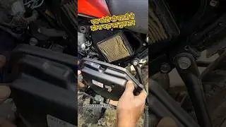 Hero splendor+ bs6  का इयर फिल्टर चेंज करने का तरीका bs6 bike ka filter lagane ka tarika