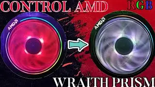 How To Control AMD Wraith Prism Cooler RGB ( Sync Audio And More Effects With RGB ) OpenRBG Tutorial