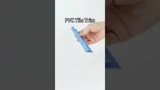 Winsen PVC Tile Trim is a round edge profile alternative to the popular PVC straight edge profiles.