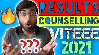 Hurry Up! 🤩🙌 VIT 2021 Counselling Process Explained🔥🔥🔥| VITEEE 2021 Results Declared✅ #viteee2021