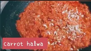 Carrot halwa (gajar ka halwa) l sister cooking and craft