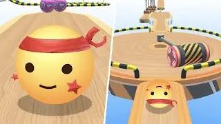 Sky Rolling Ball 3D Gameplay Level 131 Walkthrough Android, iOS