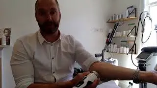 Shockwave Therapy for Golfers Elbow Paul Hobrough using Storz Medical Focused Device