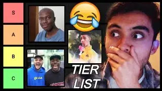 FUNNIEST UK YOUTUBER TIER LIST!