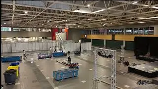Installation du Salon du Mariage &ndash; Timelapse Drone Eurexpo Lyon | AirT Moov 