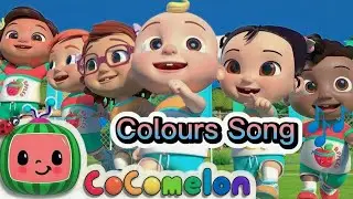 Cocomelon - The Colours Song (with Popsicles) #animals #education #cocomelon #kidssong #games #abc
