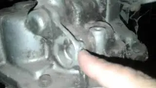 ¿Donde se conecta el cable del velocímetro ? Renault 18