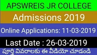 APSWREI INTER CET 2019