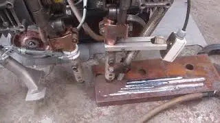 ESAB Sub Arc Test on DC with ESAB LAF 1250 Power Source