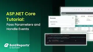 ASP.NET Core Tutorial: Pass Parameters and Handle Events