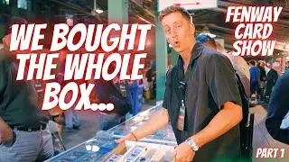 We Bought the WHOLE BOX of CARDS at a show in a BASEBALL STADIUM!!!