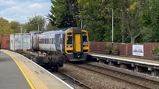 &ldquo;Stephenson Locomotive Society 1909-2009&rdquo; 66957 4E31 & bonus 158795 departing platform 1 7/10/2025